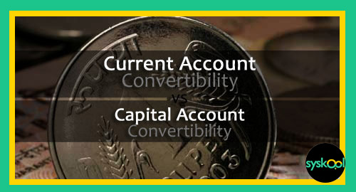 current vs capital account convertibility