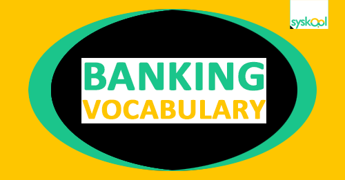 banking vocabulary