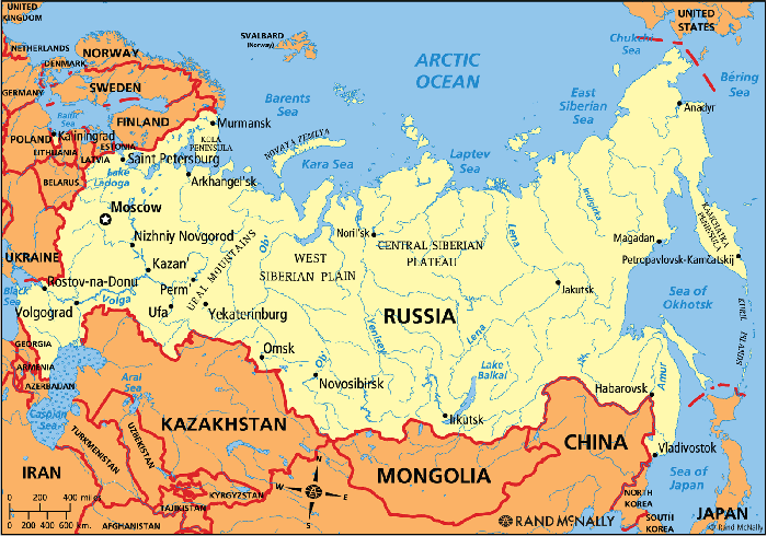 russia borders