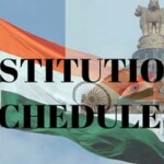 Schedules in the Constitution of India 