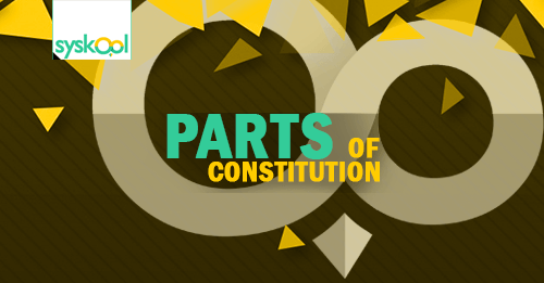 parts of constitution