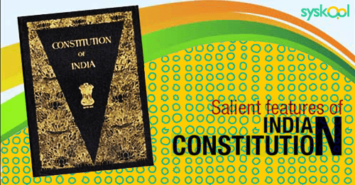 features indian constitution
