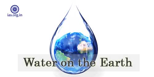 Water on the Earth