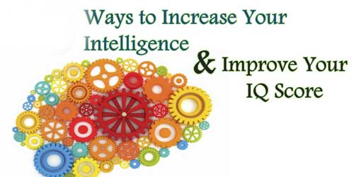 Activities for Improving Intelligence