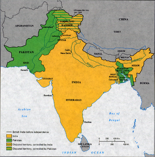 The Pre-Partition Map Of India: A Legacy Of Borders And Boundaries ...