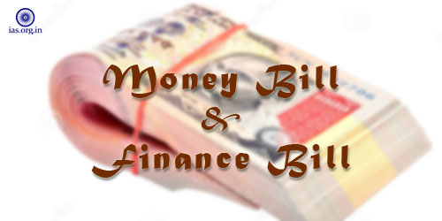 money bill and finance bill