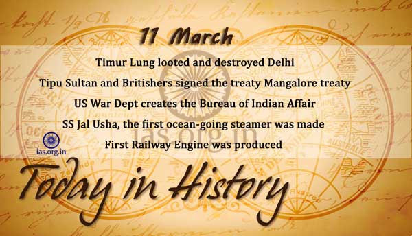 today in history 11 march