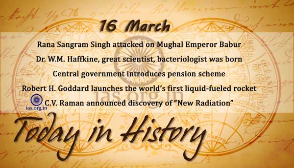 today in history 16 march