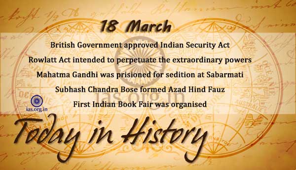 today in history 18 march