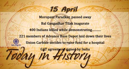 Today in History--15-April