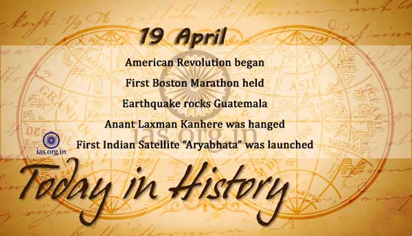 today in history 19 april