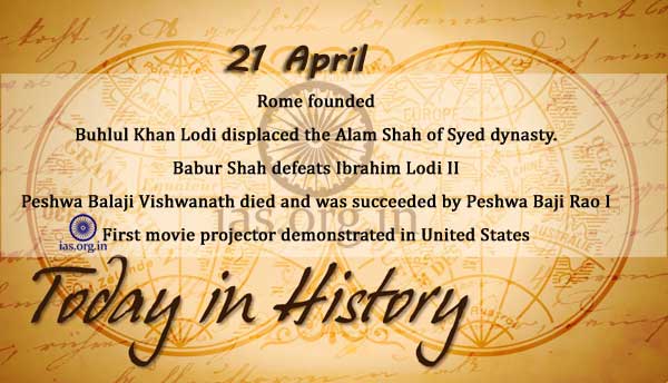 today in history 21 april