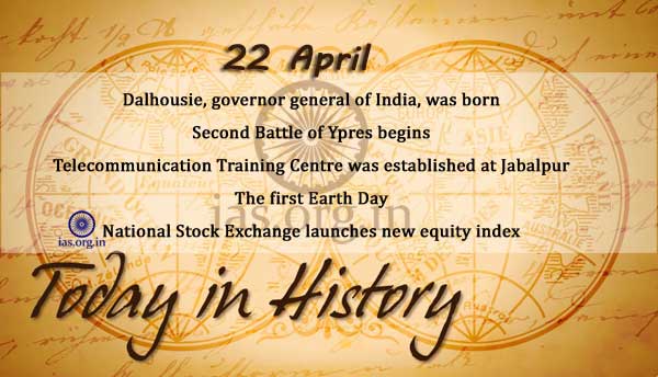 today in history 22 april