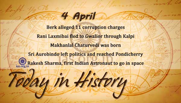 today in history 4 april