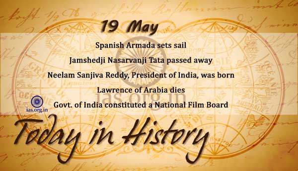 today in history 19 may