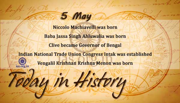 today in history 5 may