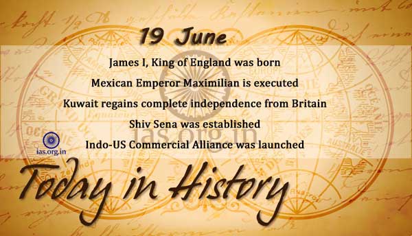 Today in History - 19 June