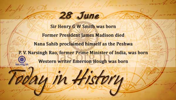 today in history 28 june
