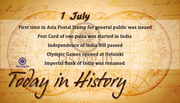 today in history 1 july