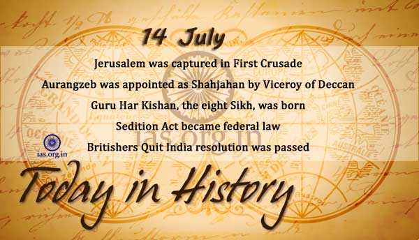 today in history 14 july
