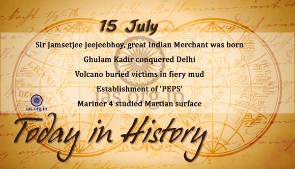 today in history 15 July