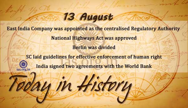 today in history 13 august
