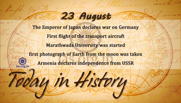 Today in History-23-August