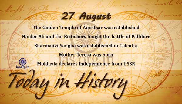 Today in History-27-August