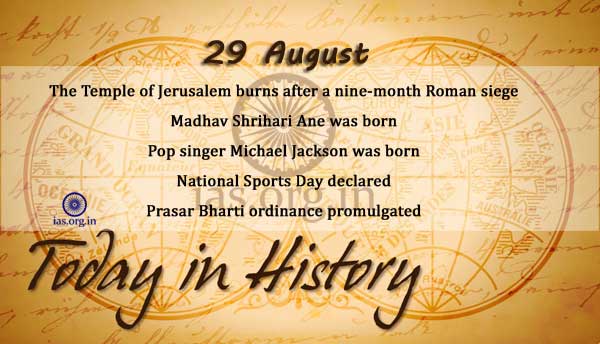 Today in History-29-August
