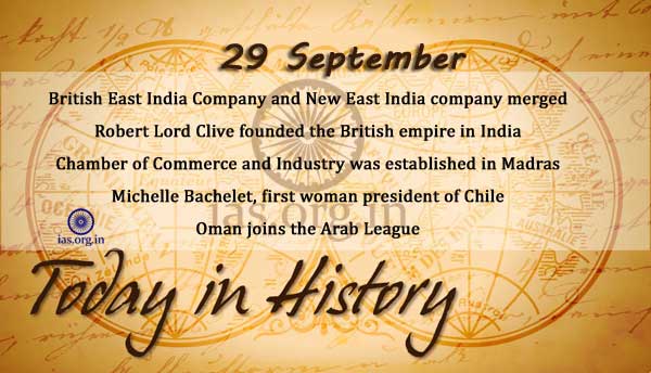 Today in History - 29 September
