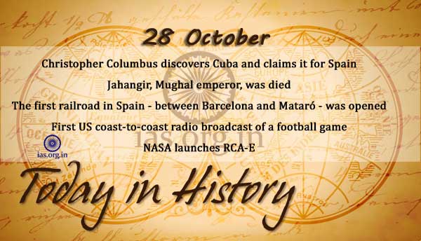 Today in History - 28 October
