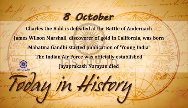 Today in History - 8 October