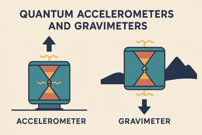 quantum accelerometers and gravimeters