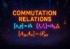 commutation relations