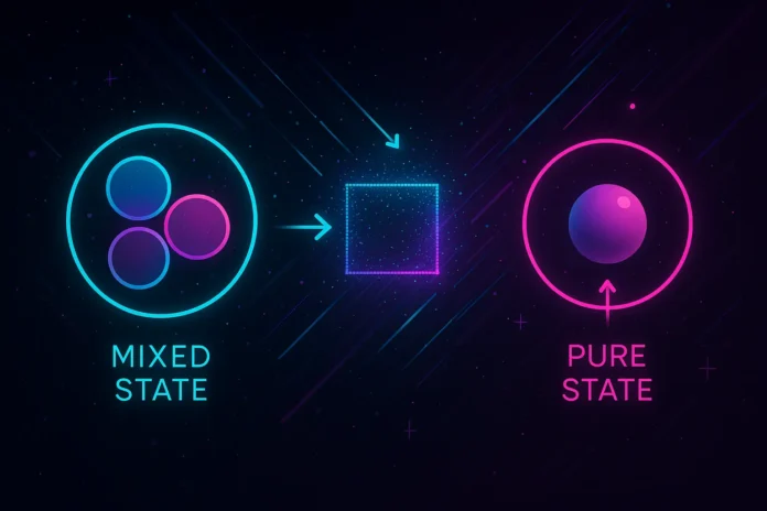 mixed and pure state