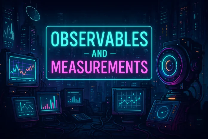 observables measurements