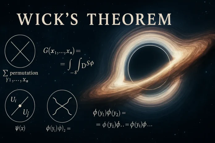wick's theorem wick's theorem